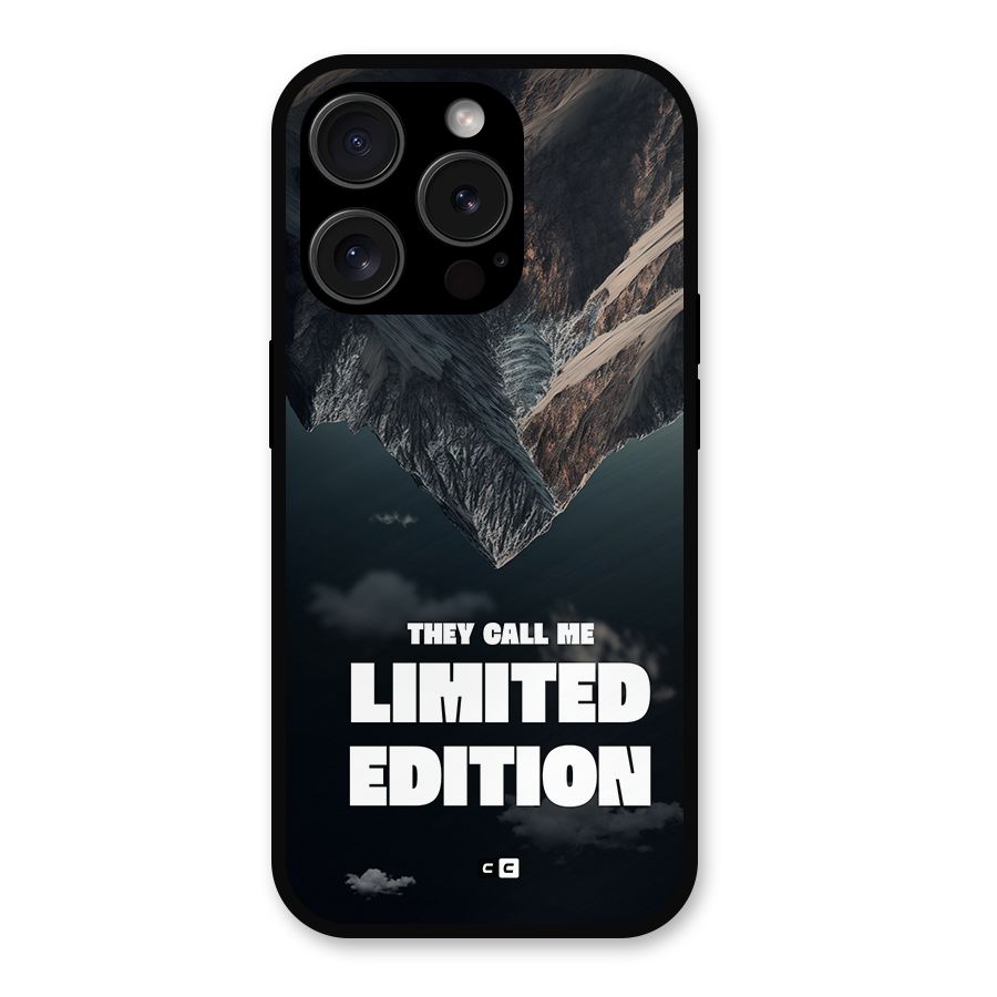 Amazing Limited Edition Metal Back Case for iPhone 15 Pro