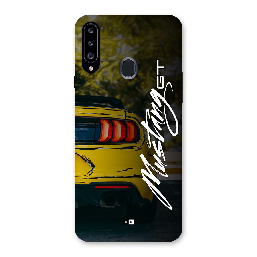 Amazing Mad Car Back Case for Galaxy A20s