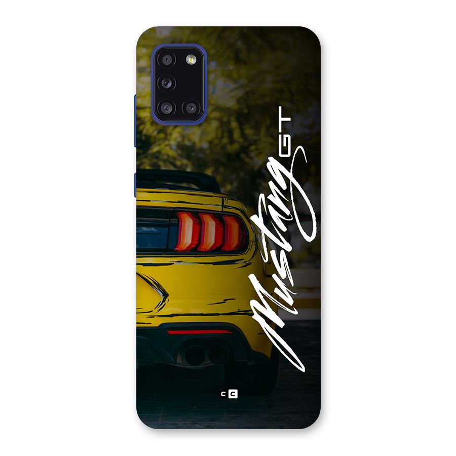 Amazing Mad Car Back Case for Galaxy A31