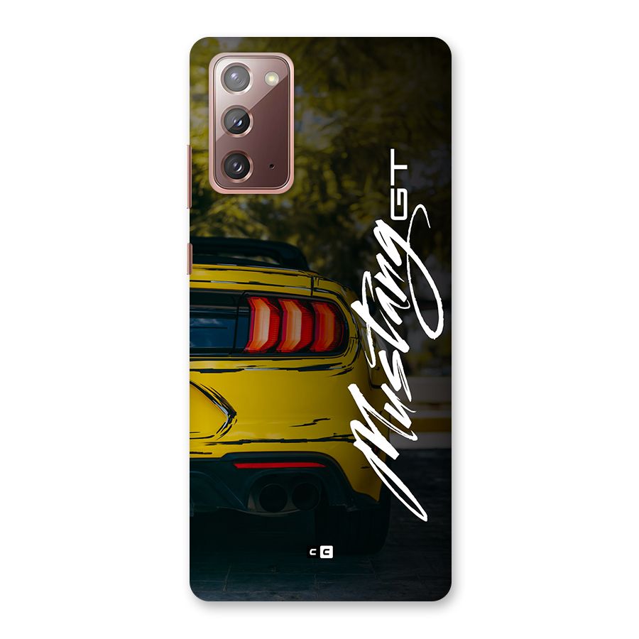 Amazing Mad Car Back Case for Galaxy Note 20