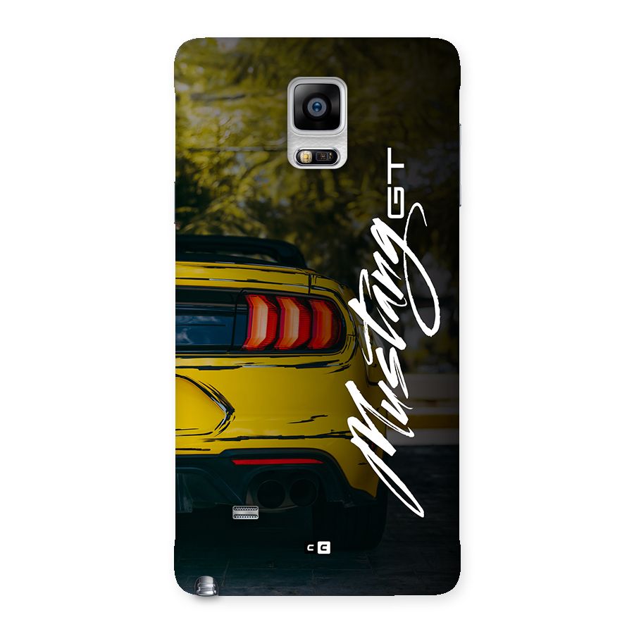Amazing Mad Car Back Case for Galaxy Note 4