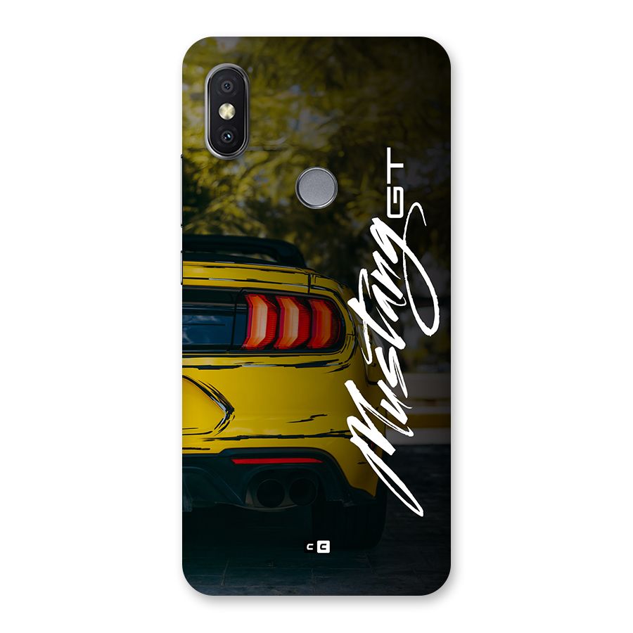 Amazing Mad Car Back Case for Redmi Y2