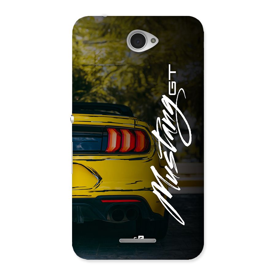 Amazing Mad Car Back Case for Xperia E4