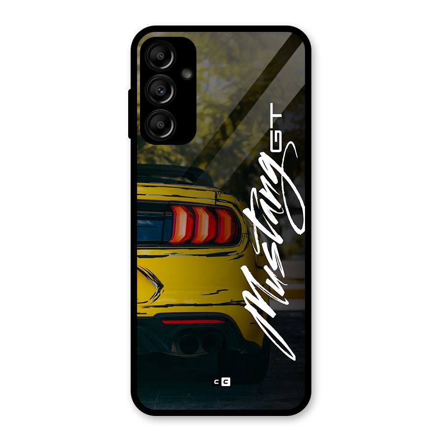 Amazing Mad Car Glass Back Case for Galaxy A14 5G