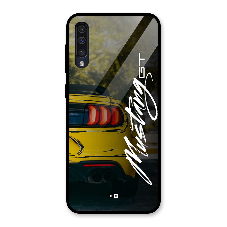 Amazing Mad Car Glass Back Case for Galaxy A50