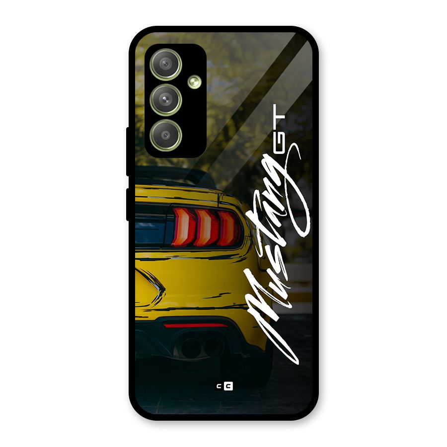 Amazing Mad Car Glass Back Case for Galaxy A54