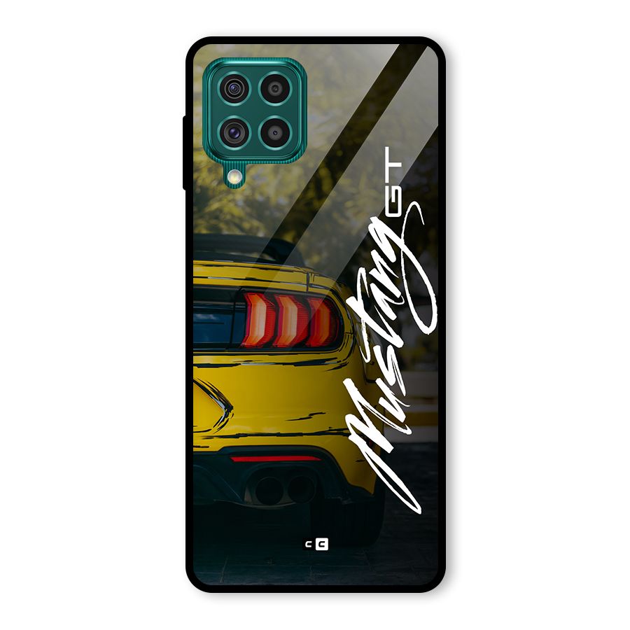 Amazing Mad Car Glass Back Case for Galaxy F62
