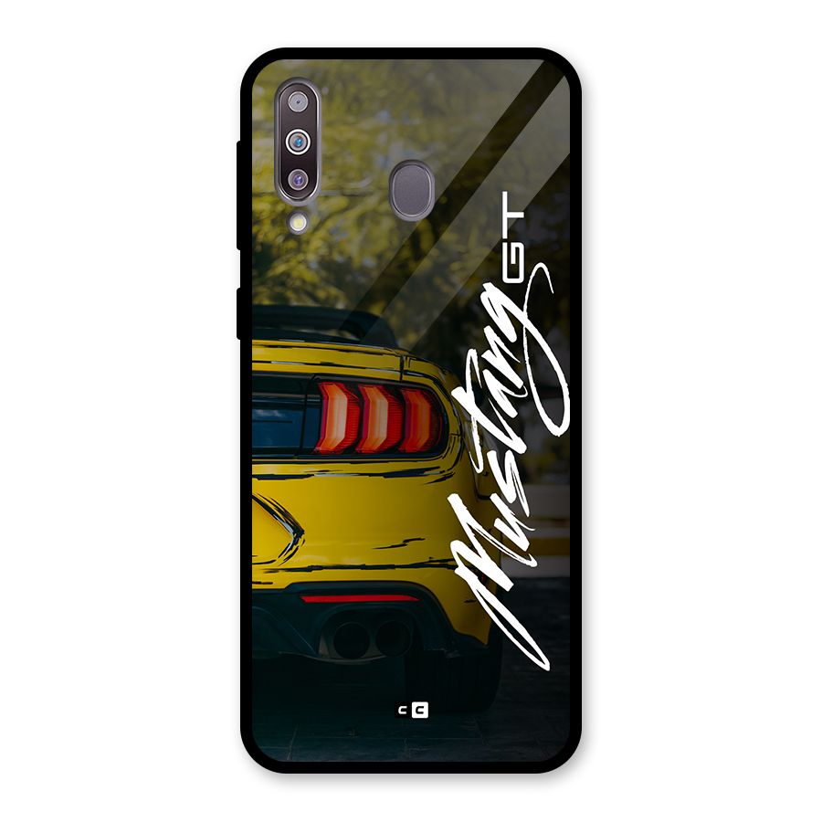 Amazing Mad Car Glass Back Case for Galaxy M30