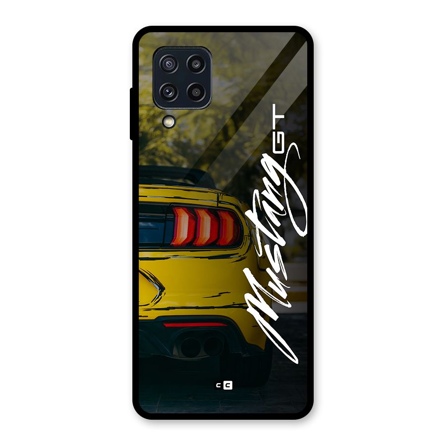 Amazing Mad Car Glass Back Case for Galaxy M32