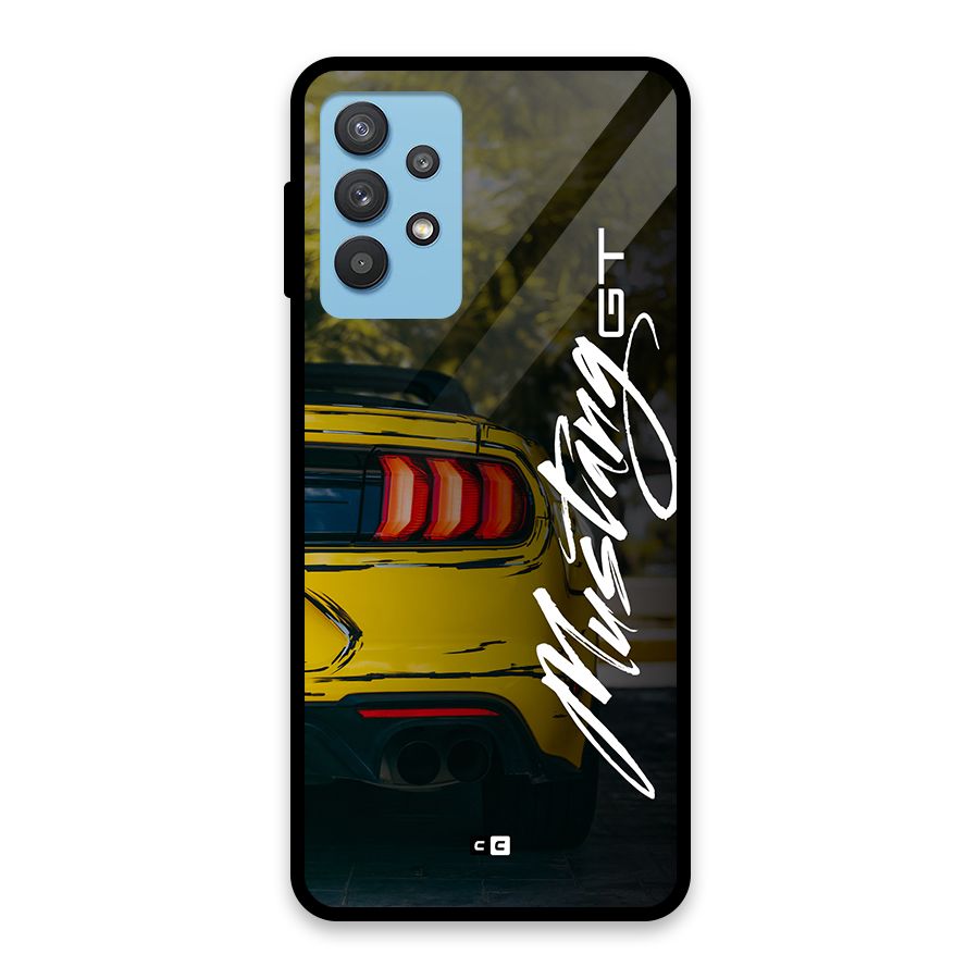 Amazing Mad Car Glass Back Case for Galaxy M32 5G
