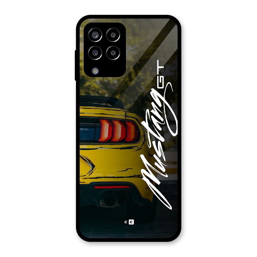 Amazing Mad Car Glass Back Case for Galaxy M33