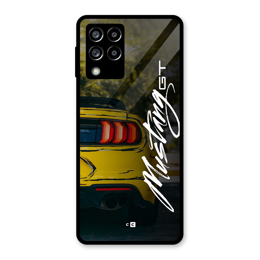 Amazing Mad Car Glass Back Case for Galaxy M53 5G