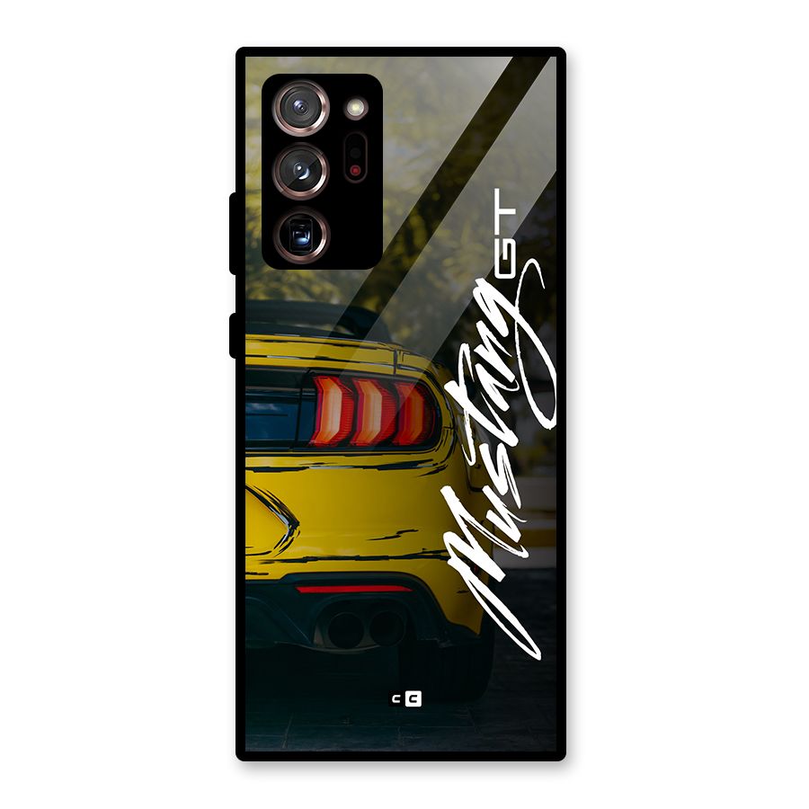 Amazing Mad Car Glass Back Case for Galaxy Note 20 Ultra