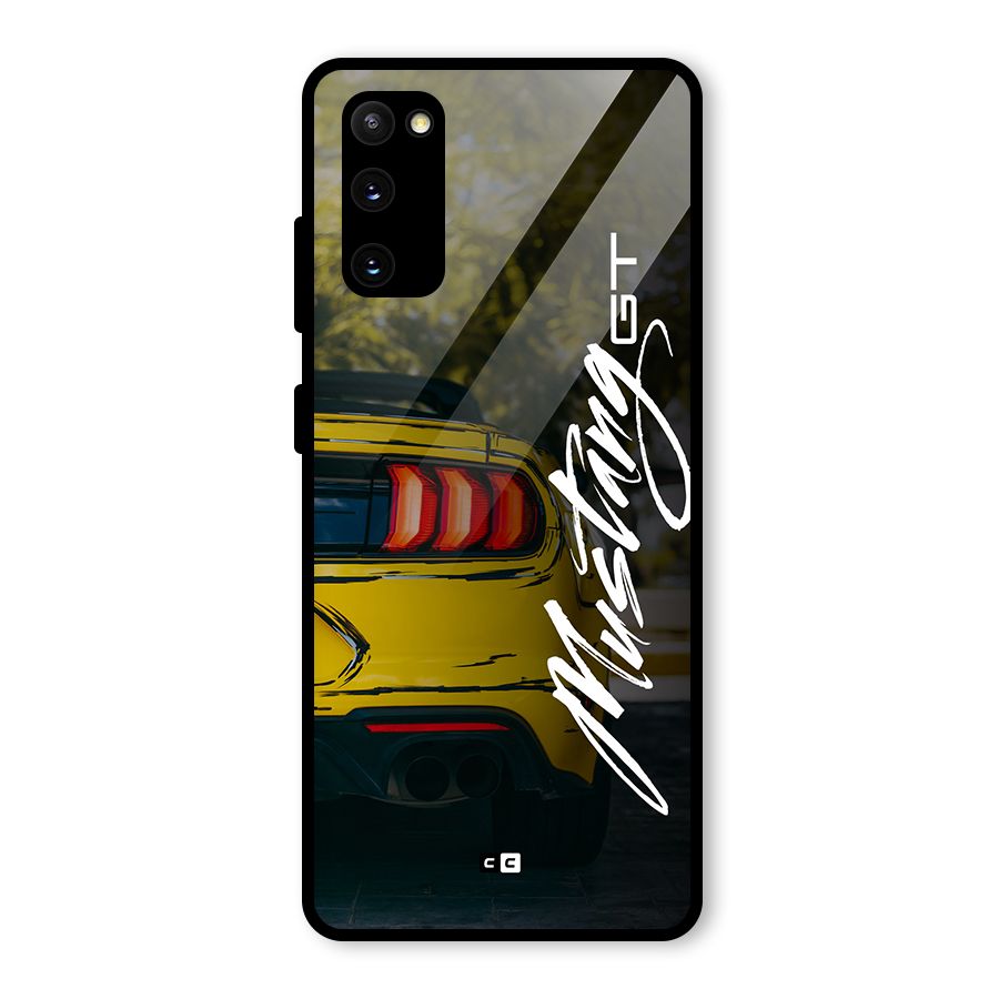 Amazing Mad Car Glass Back Case for Galaxy S20 FE