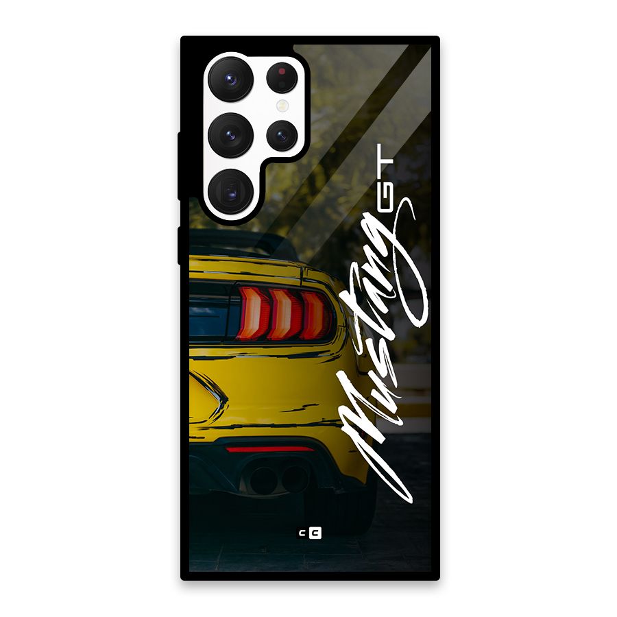 Amazing Mad Car Glass Back Case for Galaxy S22 Ultra 5G