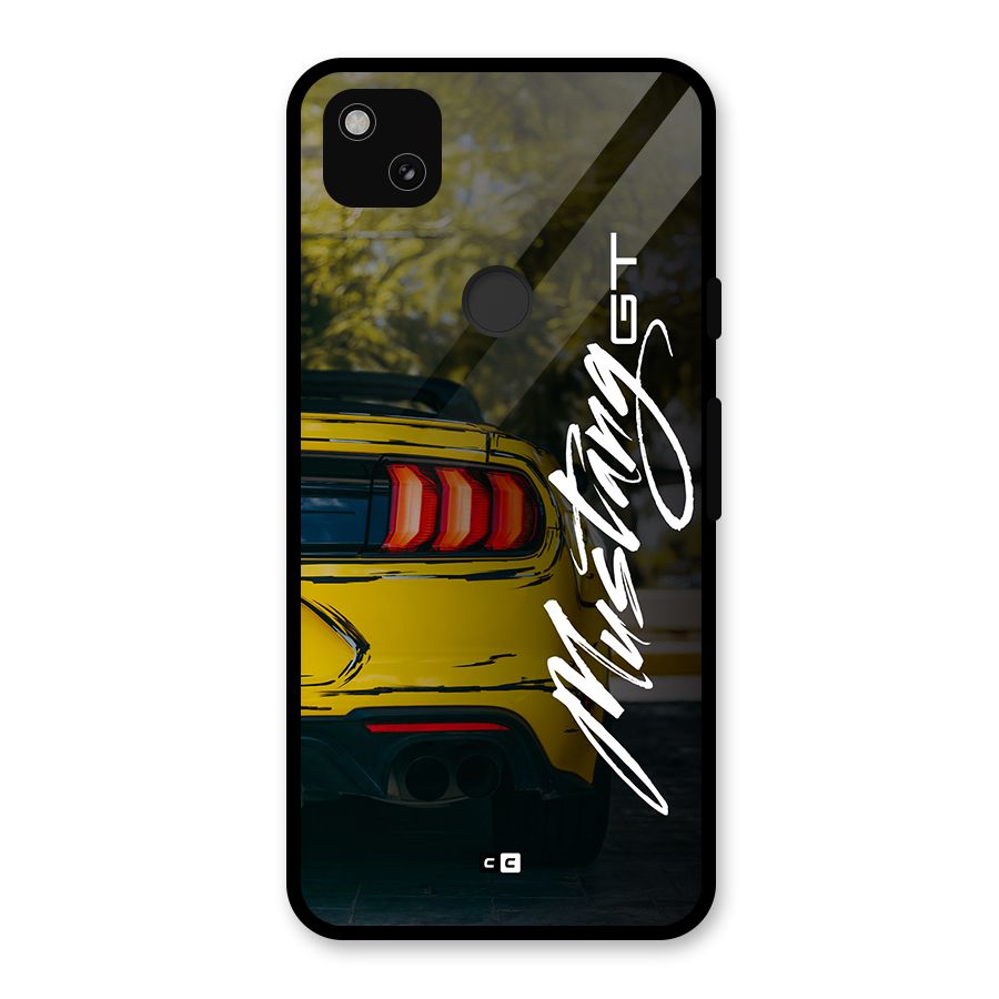 Amazing Mad Car Glass Back Case for Google Pixel 4a