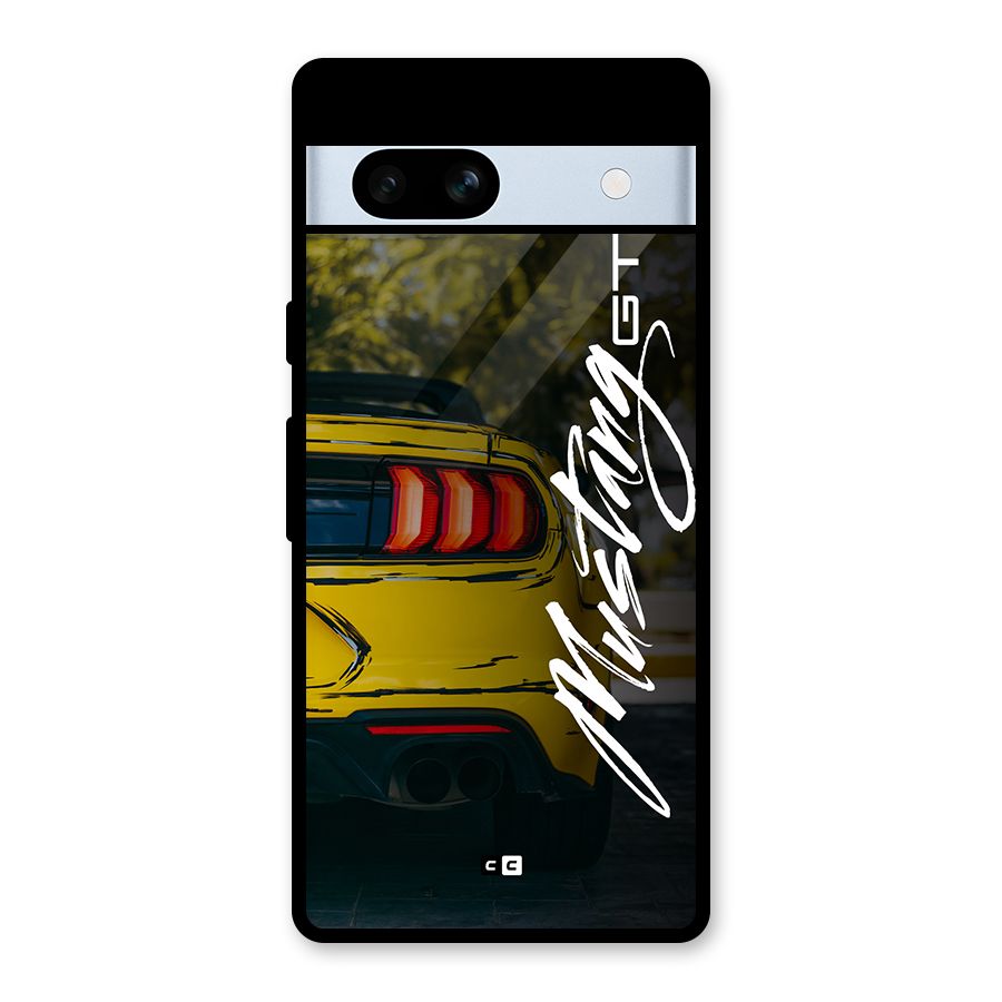 Amazing Mad Car Glass Back Case for Google Pixel 7a