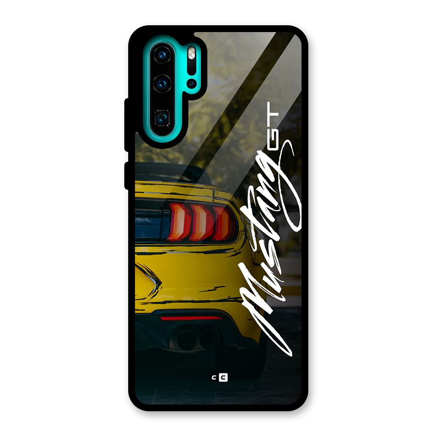 Amazing Mad Car Glass Back Case for Huawei P30 Pro