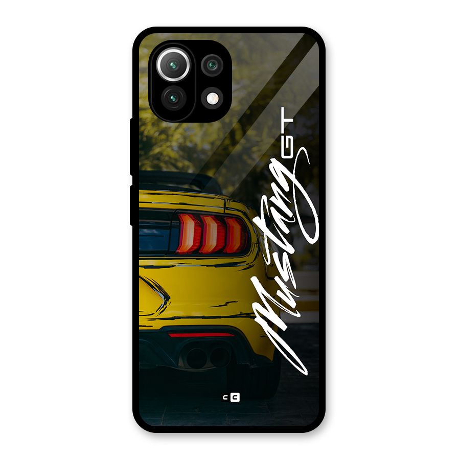 Amazing Mad Car Glass Back Case for Mi 11 Lite