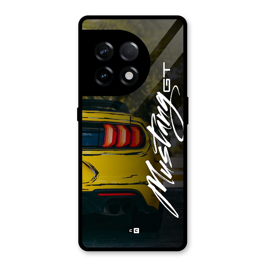 Amazing Mad Car Glass Back Case for OnePlus 11R