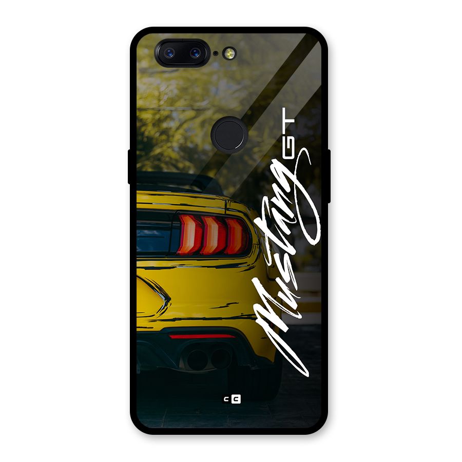 Amazing Mad Car Glass Back Case for OnePlus 5T