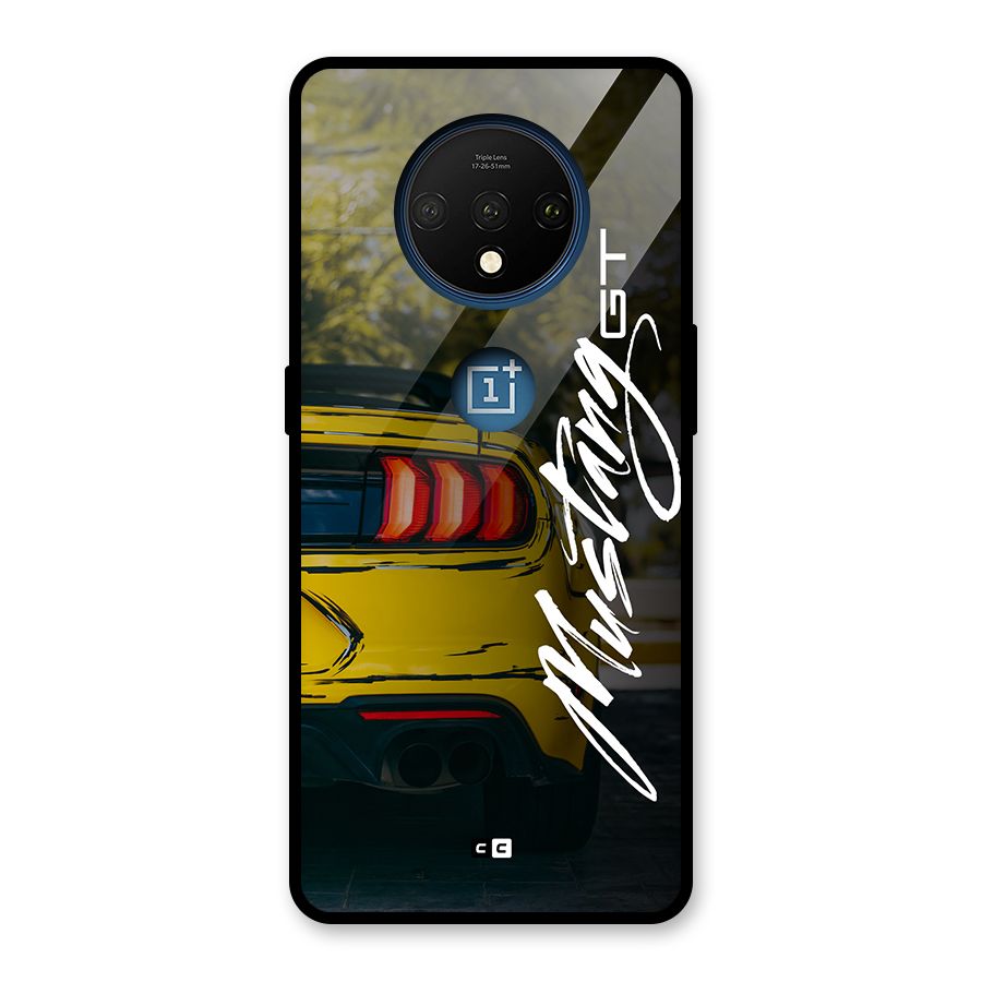 Amazing Mad Car Glass Back Case for OnePlus 7T