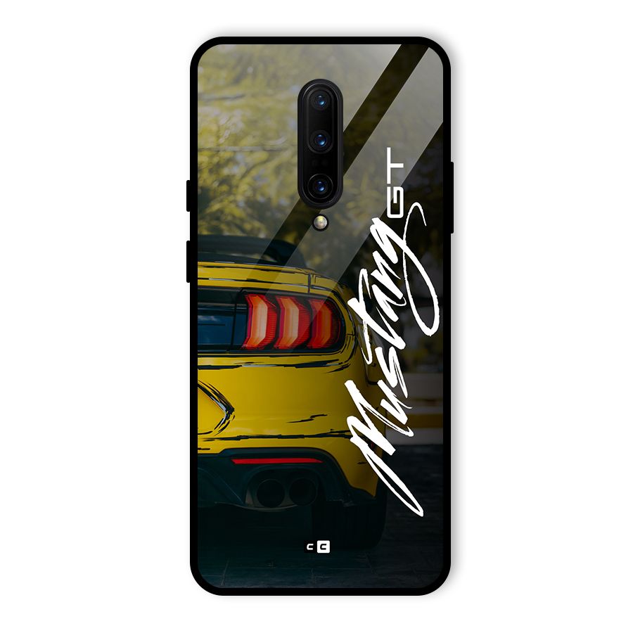 Amazing Mad Car Glass Back Case for OnePlus 7 Pro