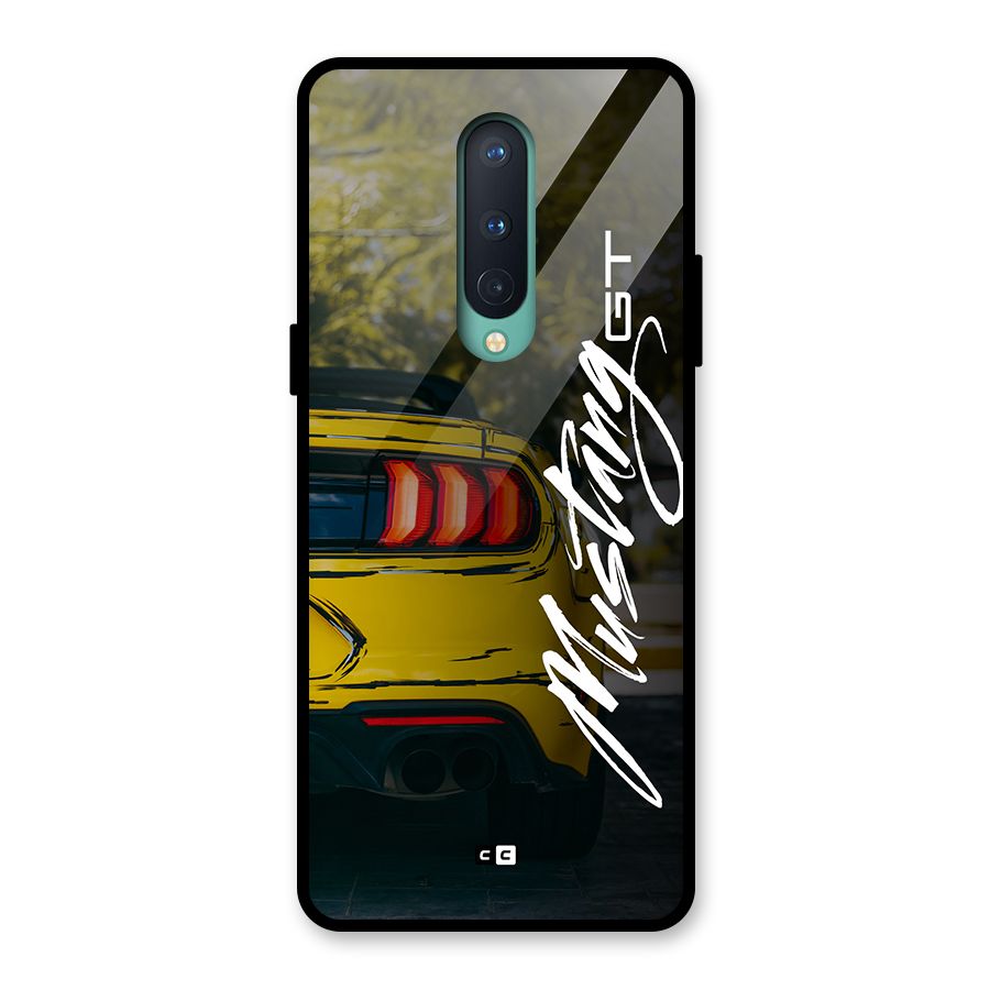 Amazing Mad Car Glass Back Case for OnePlus 8