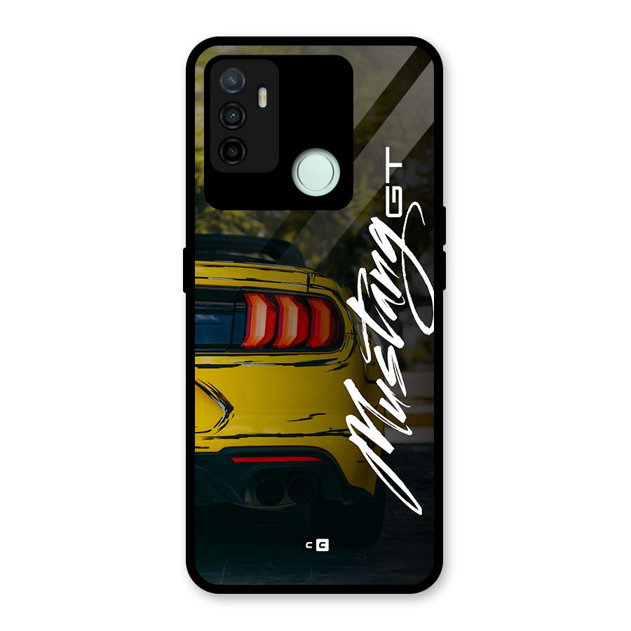 Amazing Mad Car Glass Back Case for Oppo A53