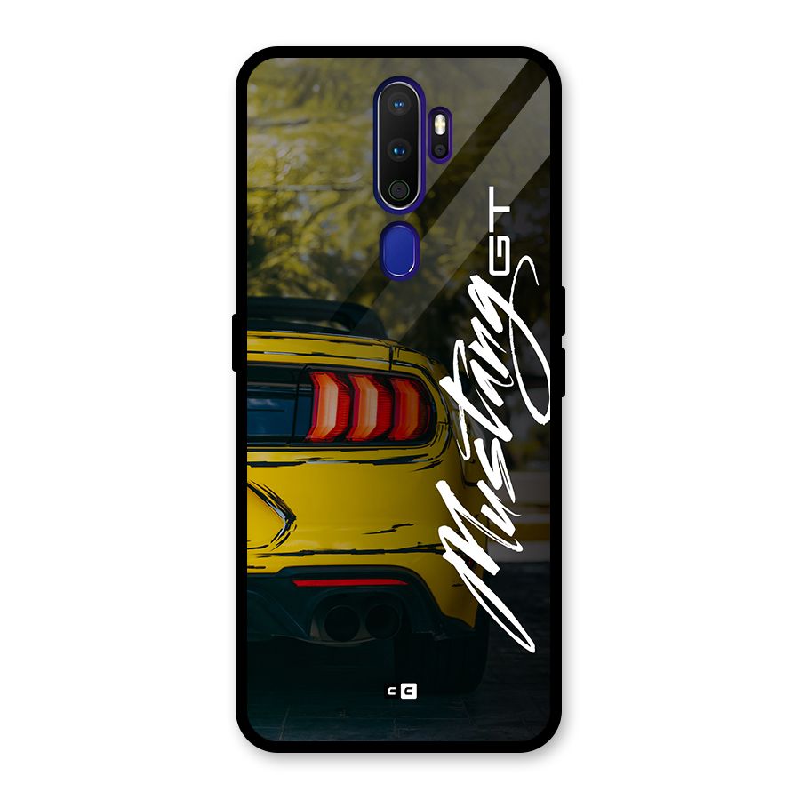 Amazing Mad Car Glass Back Case for Oppo A9 (2020)