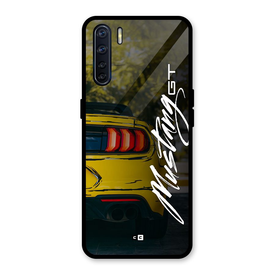 Amazing Mad Car Glass Back Case for Oppo F15