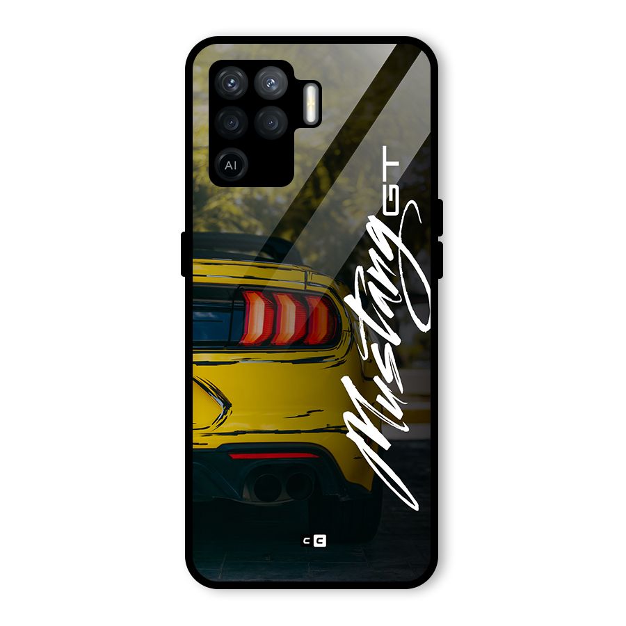 Amazing Mad Car Glass Back Case for Oppo F19 Pro