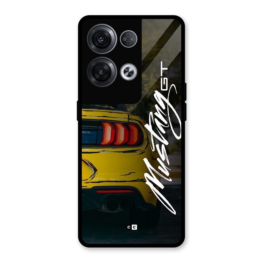 Amazing Mad Car Glass Back Case for Oppo Reno8 Pro 5G