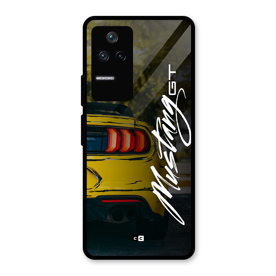 Amazing Mad Car Glass Back Case for Poco F4 5G