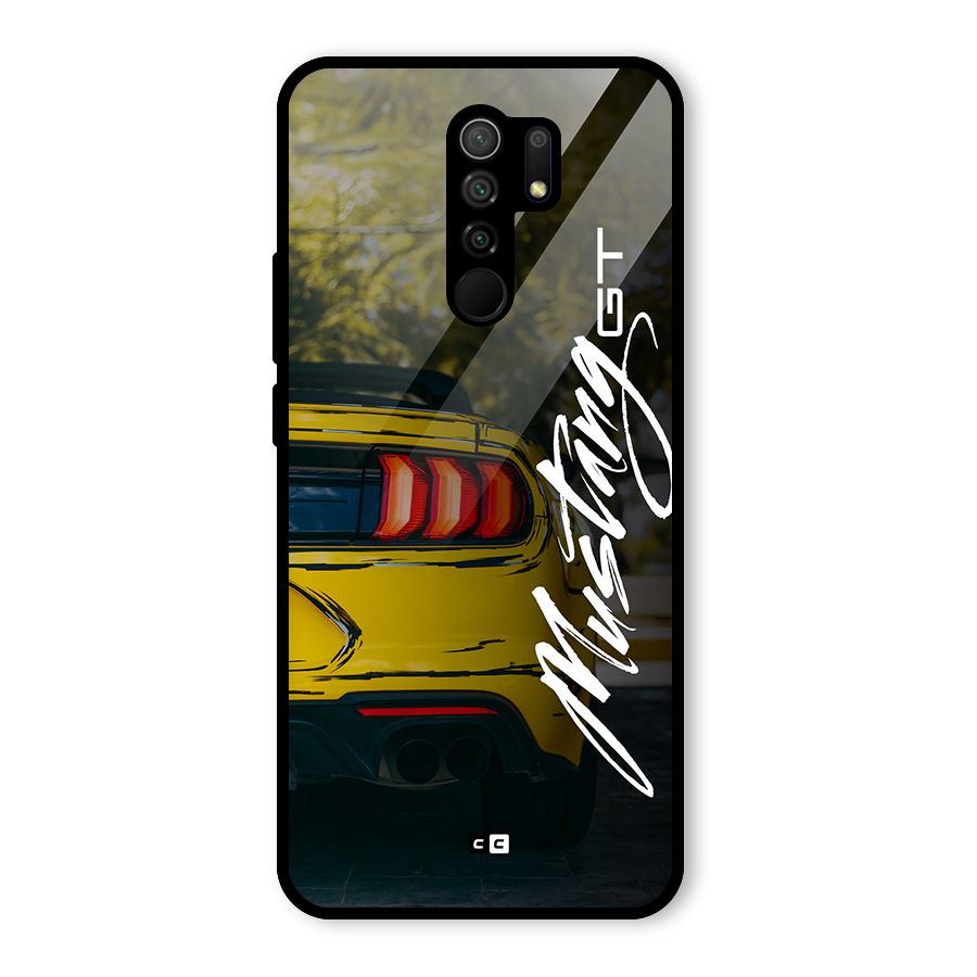 Amazing Mad Car Glass Back Case for Poco M2