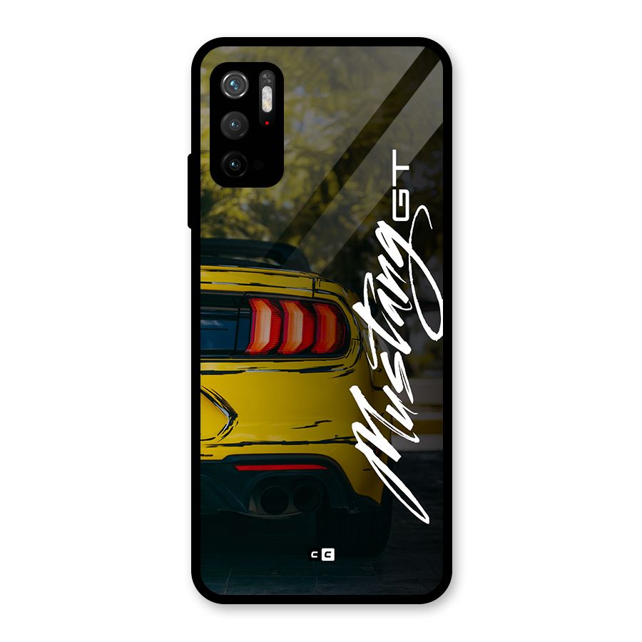 Amazing Mad Car Glass Back Case for Poco M3 Pro 5G