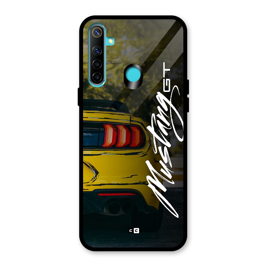 Amazing Mad Car Glass Back Case for Realme 5