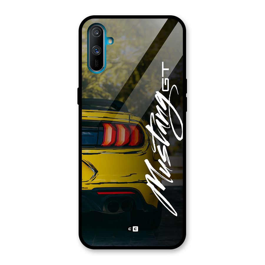 Amazing Mad Car Glass Back Case for Realme C3