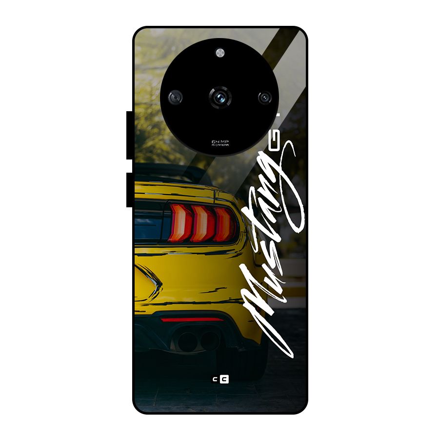 Amazing Mad Car Glass Back Case for Realme Narzo 60 5G