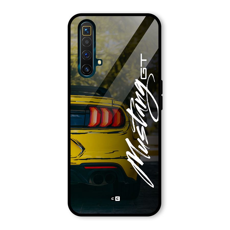 Amazing Mad Car Glass Back Case for Realme X3