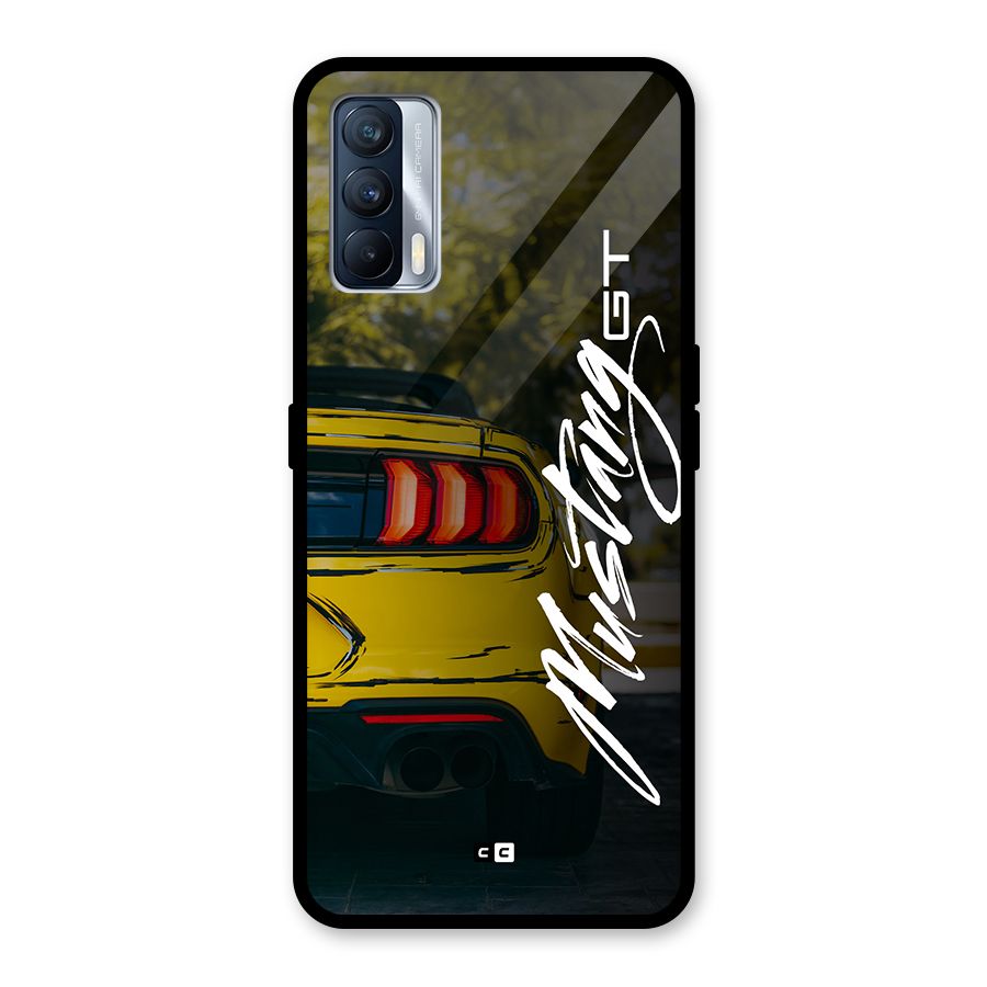 Amazing Mad Car Glass Back Case for Realme X7