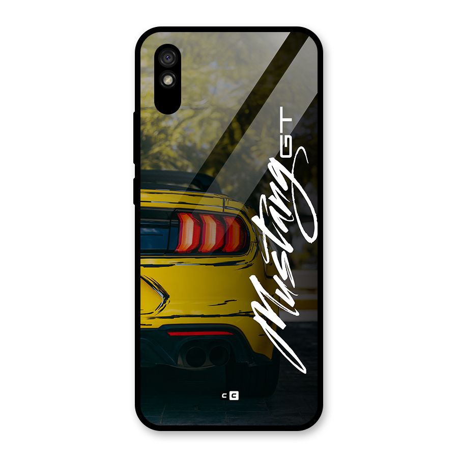 Amazing Mad Car Glass Back Case for Redmi 9A