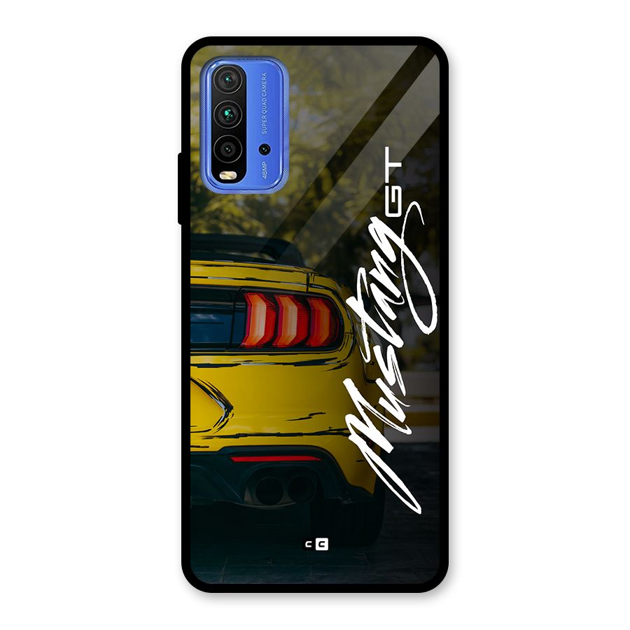 Amazing Mad Car Glass Back Case for Redmi 9 Power