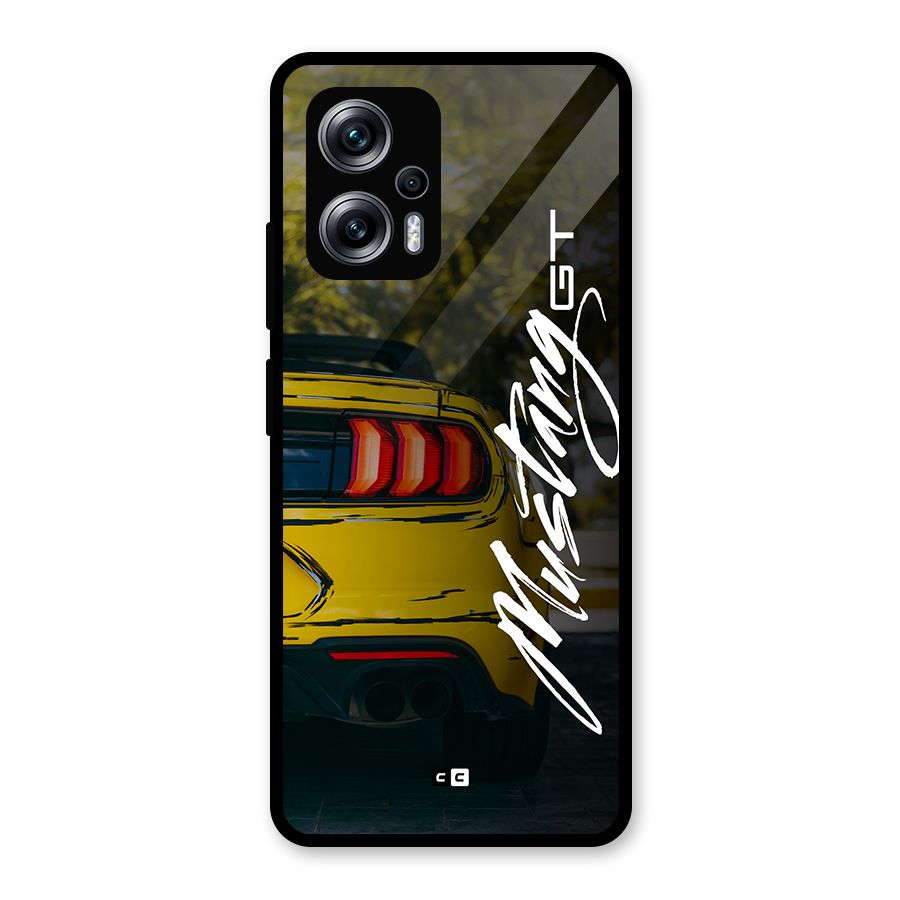 Amazing Mad Car Glass Back Case for Redmi K50i