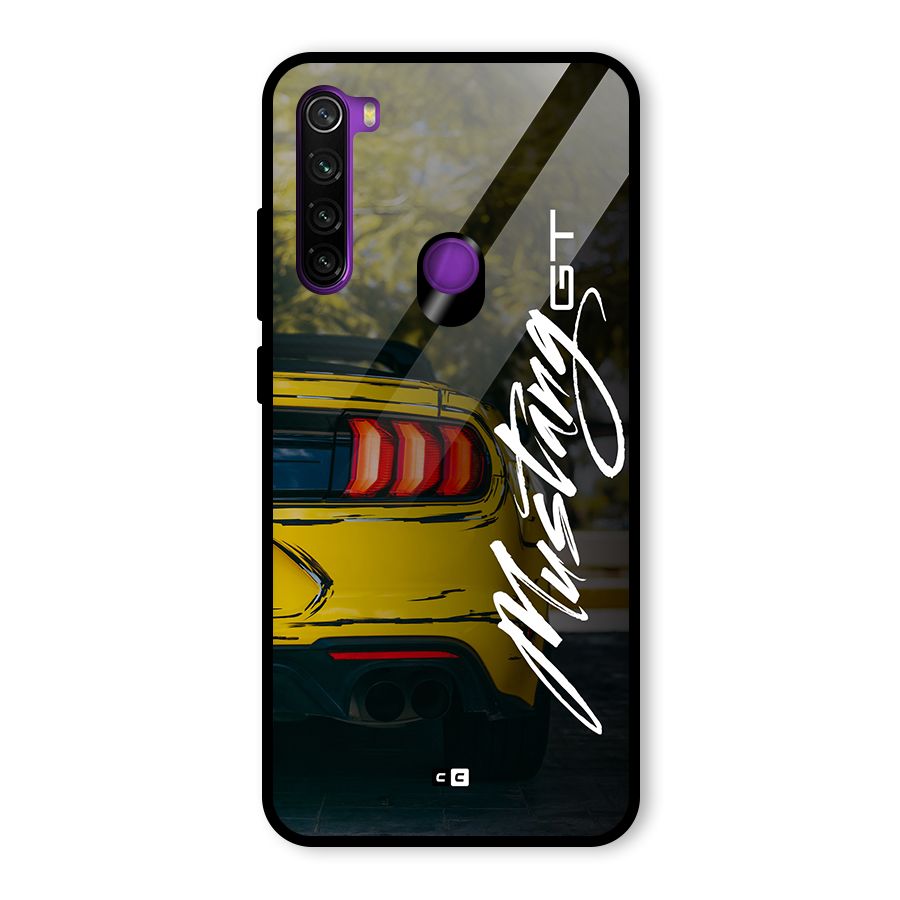 Amazing Mad Car Glass Back Case for Redmi Note 8