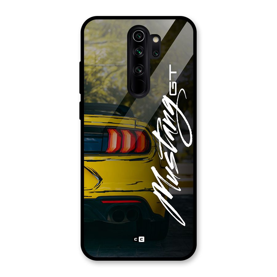 Amazing Mad Car Glass Back Case for Redmi Note 8 Pro