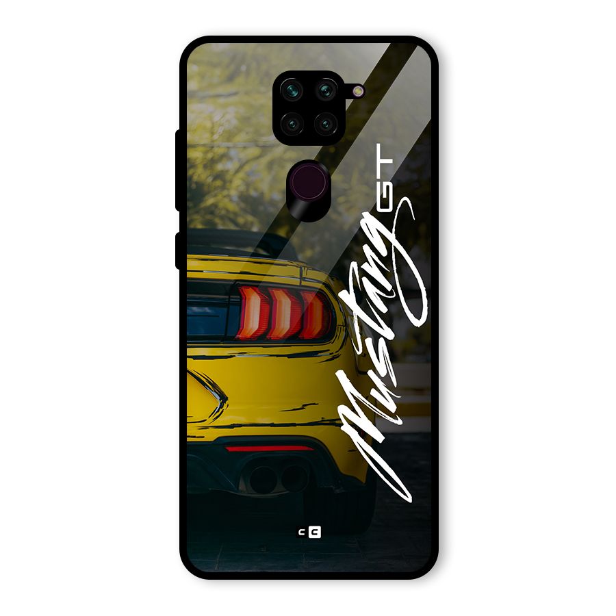 Amazing Mad Car Glass Back Case for Redmi Note 9
