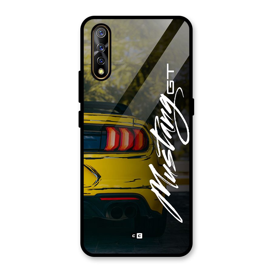Amazing Mad Car Glass Back Case for Vivo S1