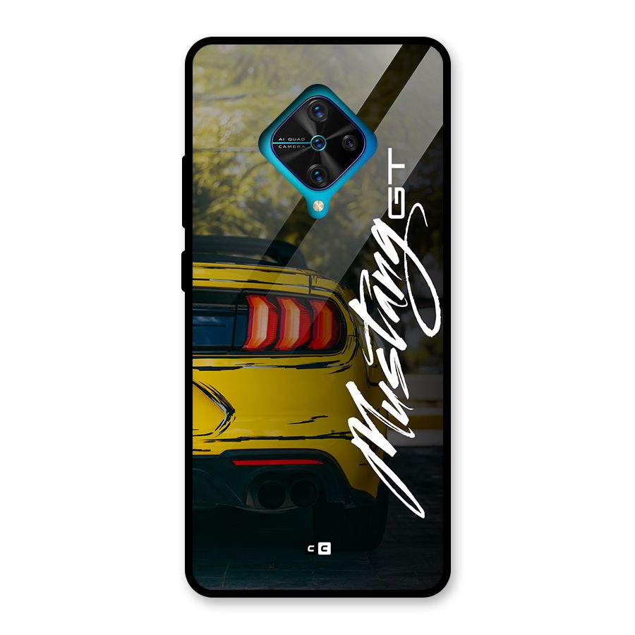 Amazing Mad Car Glass Back Case for Vivo S1 Pro