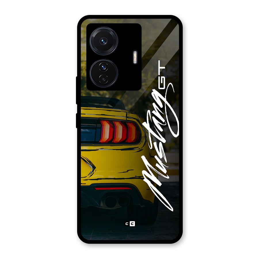 Amazing Mad Car Glass Back Case for Vivo T1 Pro